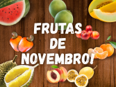 Frutas de Novembro!