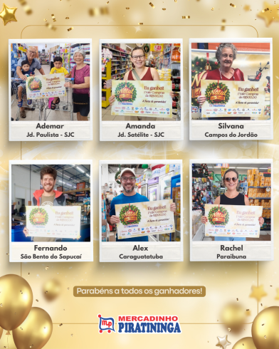 Ganhadores Vales Natal do Bem 2025