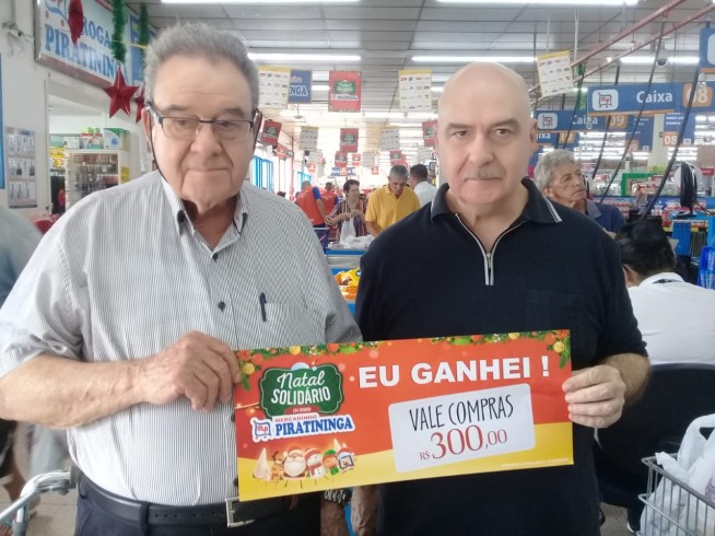 Ganhador Vale-Compras Promoo Natal Solidrio em Dobro!