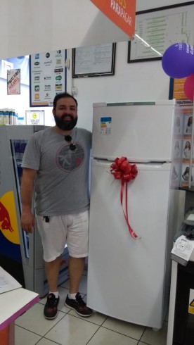Ganhador do Refrigerador Consul Biplex Promoo Natal Solidrio em Dobro!