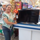 Ganhadora do Smart Tv Samsung 32" Led Promoo Natal Solidrio em Dobro!