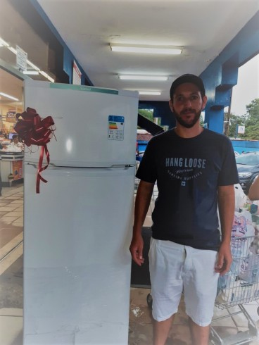 Ganhador do Refrigerador Consul Biplex Promoo Natal Solidrio em Dobro!