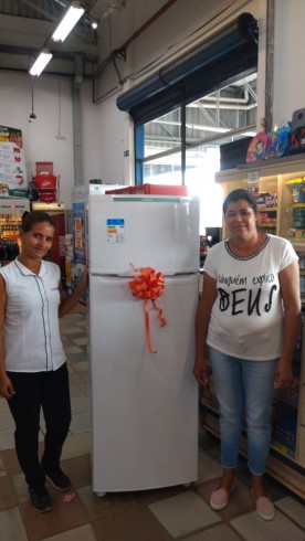 Ganhadora do Refrigerador Consul Biplex Promoo Natal Solidrio em Dobro!