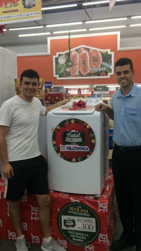 Ganhador da Lavadora Eletrolux 10k  Promoo Natal Solidrio em Dobro!