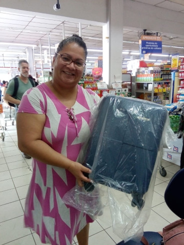 Ganhadora Riscadinha - Mala de Viagem - S�o Jos� dos Campos Loja 2
