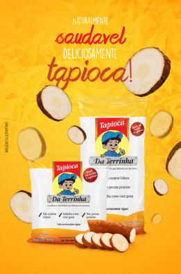 Terrinha a Tapioca com Selo Ouro de Qualidade!