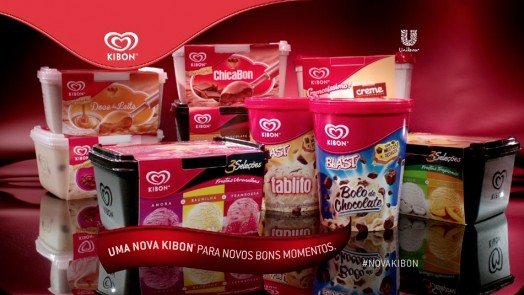 Novos sorvetes Kibon, tem um perfeito para cada momento!