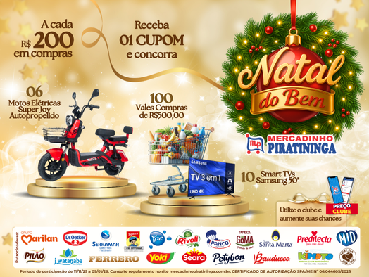 Promo��o Natal do Bem 2025 - ENCERRADA