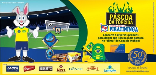 Confira os Sortudos da Promoção "Páscoa da Torcida" do Mercadinho Piratininga!