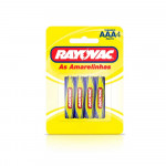 Pilha Rayovac Amarelinha Palito "AAA"