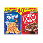 Cereal Kit Kat 210g + Snow Flakes 230g