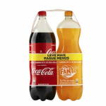 Pack 1 Coca Cola + 1 Fanta Laranja