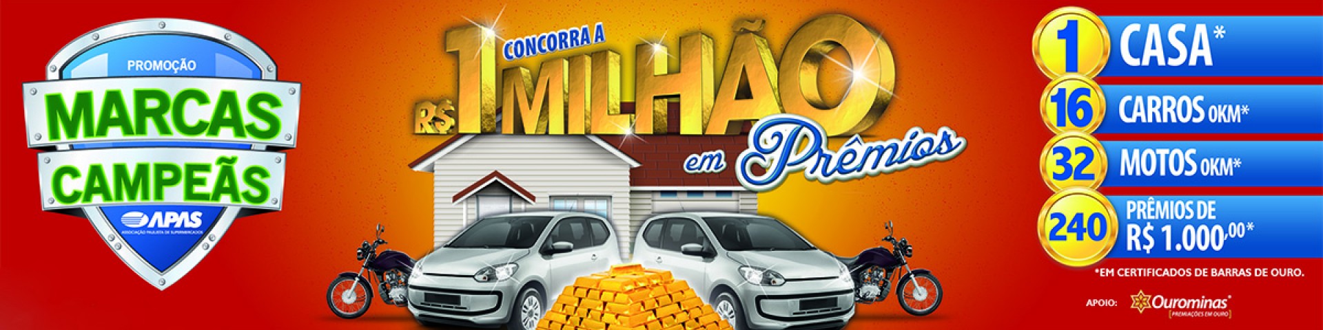 Confira os ganhadores da Promo��o Marcas Campe�s 