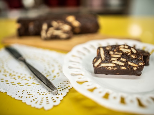 Salame de Chocolate Amargo Arcor