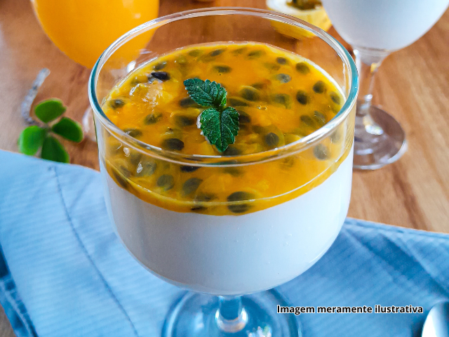 Mousse de Maracuj� com Chocolate Dr. Oetker*