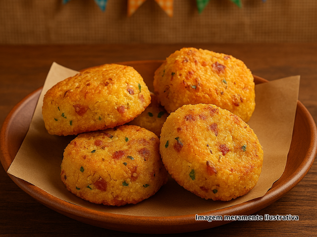 BOLINHO CROCANTE DE FLOC�O TERRINHA COM CALABRESA