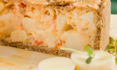 Torta Cremosa de Palmito Castelo Vitalia!