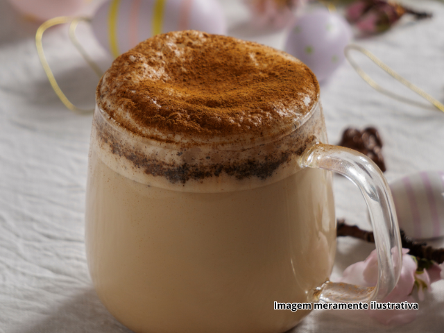 Chocolate Quente com Leite de Coco Fit
