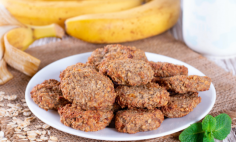 Cookies de Banana e Aveia