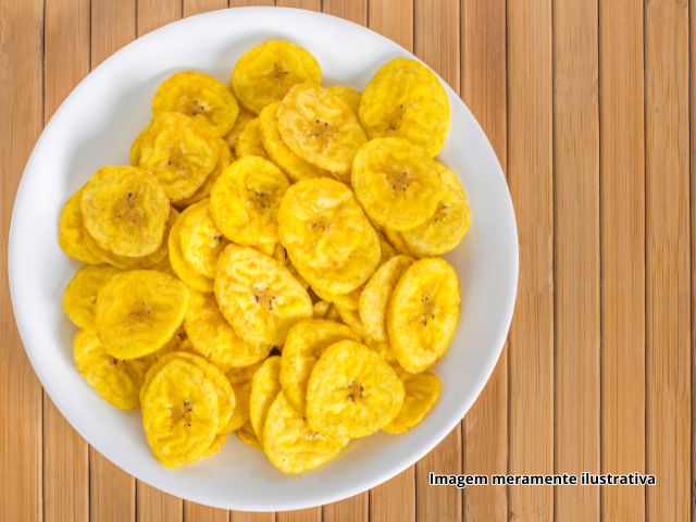 Chips de Banana Verde