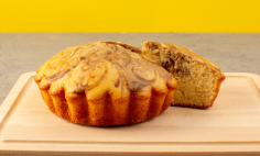 Bolo de Farinha de Banana Verde
