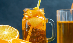 Ch� Refrescante de Laranja Le�o Fuse Senses