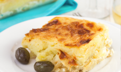 Bacalhau com Queijo e Batata