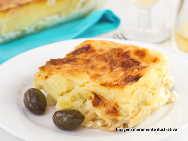 Bacalhau com Queijo e Batata