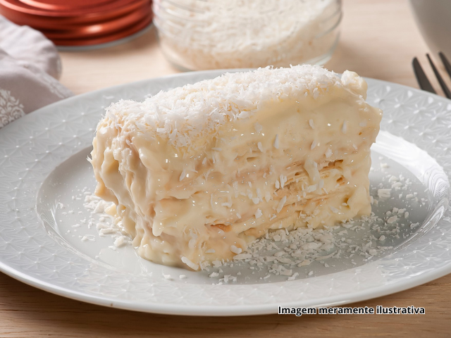 Bolo Gelado de Coco 
