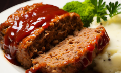 Rocambole de Carne Mo�da com Bacon
