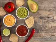 Dippas Elma Chips com tr�s acompanhamentos!