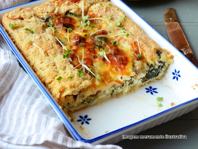 Torta R�pida de Berinjela