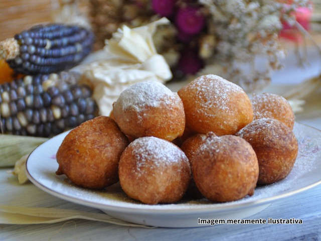 Bolinho de Chuva F�cil