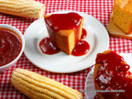 Bolo de Fub� com Goiabada