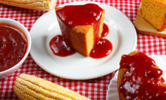Bolo de Fub� com Goiabada