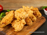 Frango Empanado com Cream Cracker Marilan