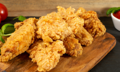 Frango Empanado com Cream Cracker Marilan