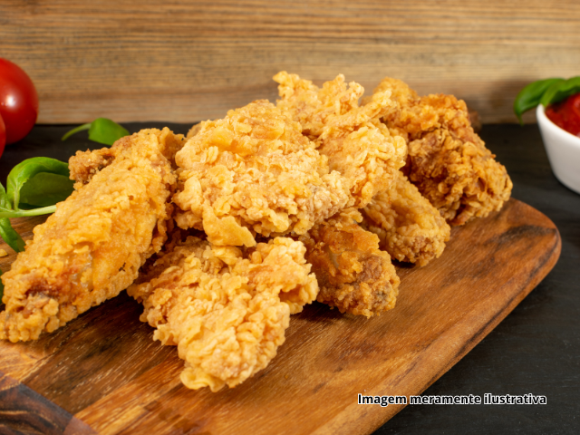 Frango Empanado com Cream Cracker Marilan