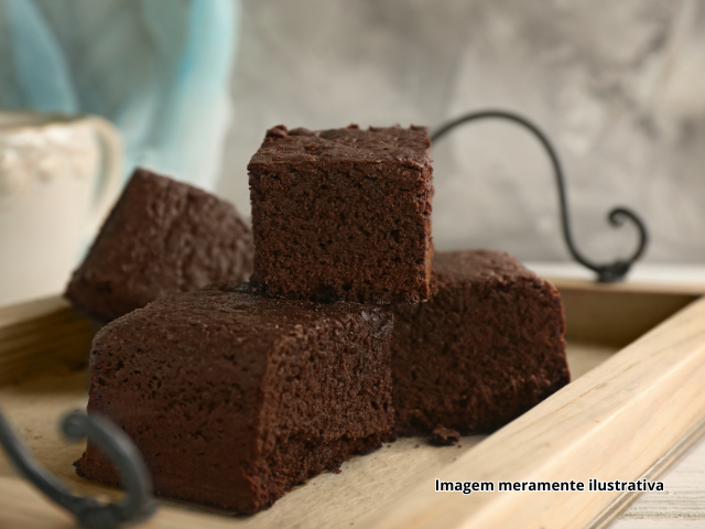 Bolo de Chocolate com Farinha de Trigo Integral