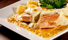 Fil� de Peixe ao Molho de Maracuj�