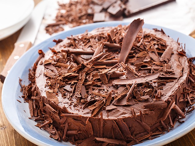 Torta Mousse de Chocolate Diet