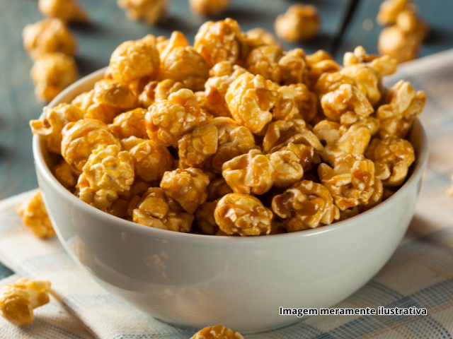 Como fazer Pipoca Doce Caramelada?