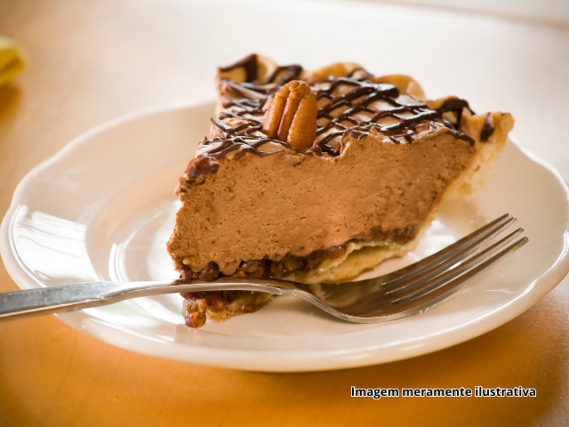 Torta Mousse de Chocolate Diet
