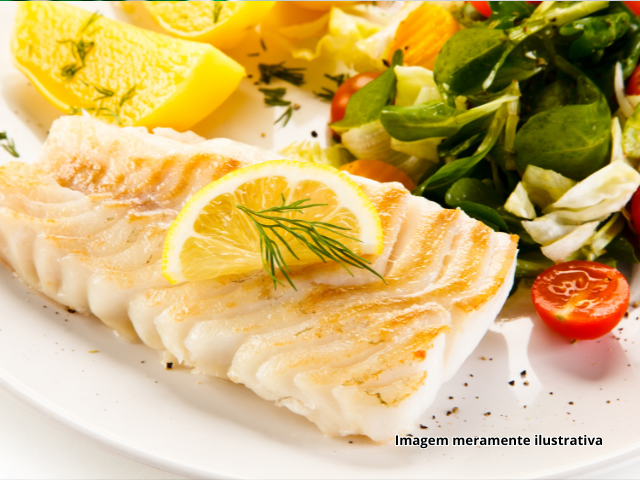 Bacalhau com Legumes