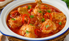 Moqueca r�pida de frango para o almo�o de domingo!