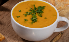 Polenta Cremosa com Couve