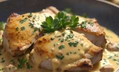 Tiras de Fil� de Frango Gratinado