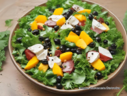 Salada de R�cula com Manga e Canela