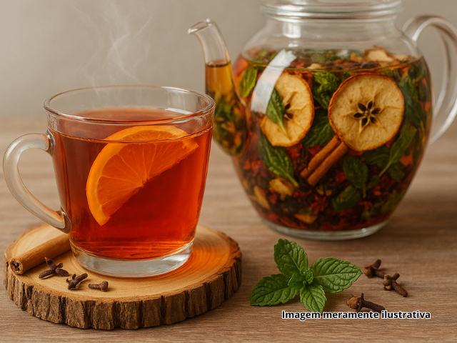 Ch� de Frutas e Ervas