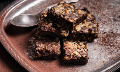 Brownie de Granola Kobber com Chocolate